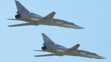 Tupolev Tu-22M3 bombers