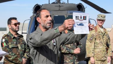 Afghan Air Force UH-60 Black Hawk pilots graduate