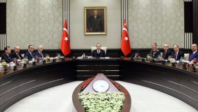Turkey National Security Council meeting