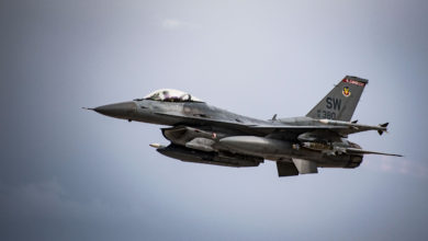 US Air Force F-16 in Afghanistan