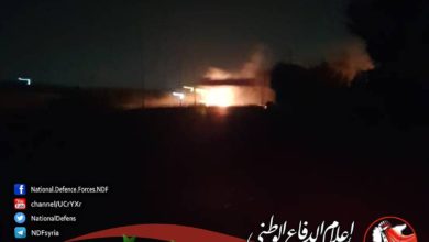 Israeli strikes reportedly hit the Al Kiswah area outside Damascus, Syria