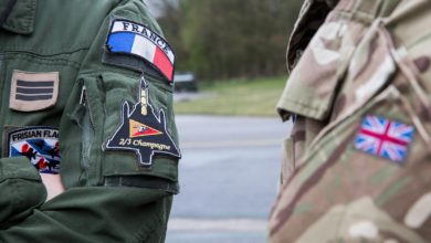 France and British aircrew
