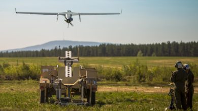 RQ-21A Blackjack drone launch
