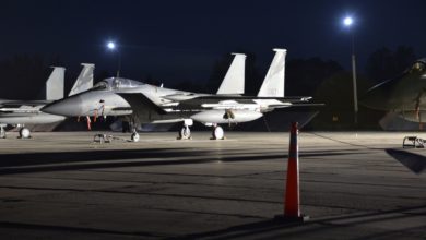US F-15C fighter jets in Ukraine for CLEAR SKY 2018