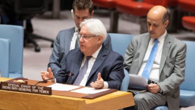 UN Special Envoy for Yemen Martin Griffiths