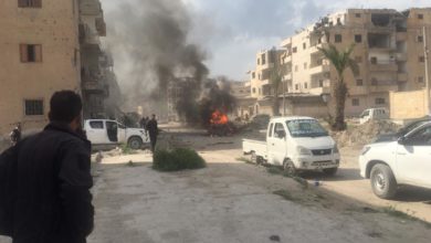 Explosion in Raqqa, Syria
