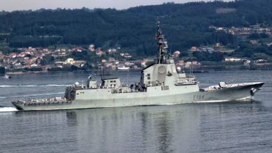 Spanish frigate Mendez Nunez