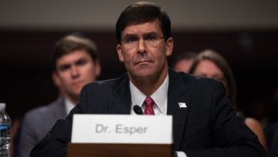 US Secretary of Defense Mark Esper