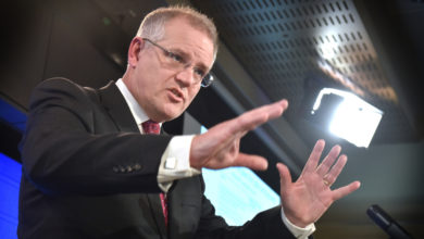 Australian Prime Minister Scott Morrison.