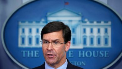 US Secretary of Defense Mark Esper