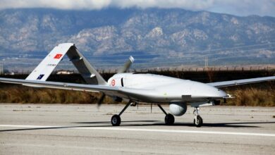 Turkey's Bayraktar TB military drone.