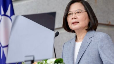 Taiwan's President Tsai Ing-wen