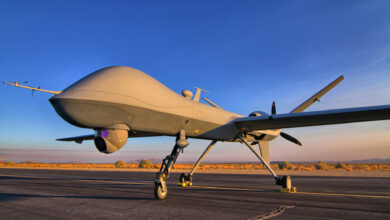 MQ-9A Reaper by General Atomics.