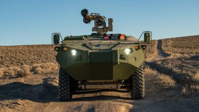 amphibious reconnaissance vehicle by Textron