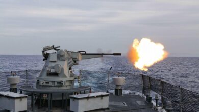 The Typhoon is a stabilized, remotely-controlled weapon system for naval ships developed by Rafael.