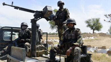 Cameroonian soldiers