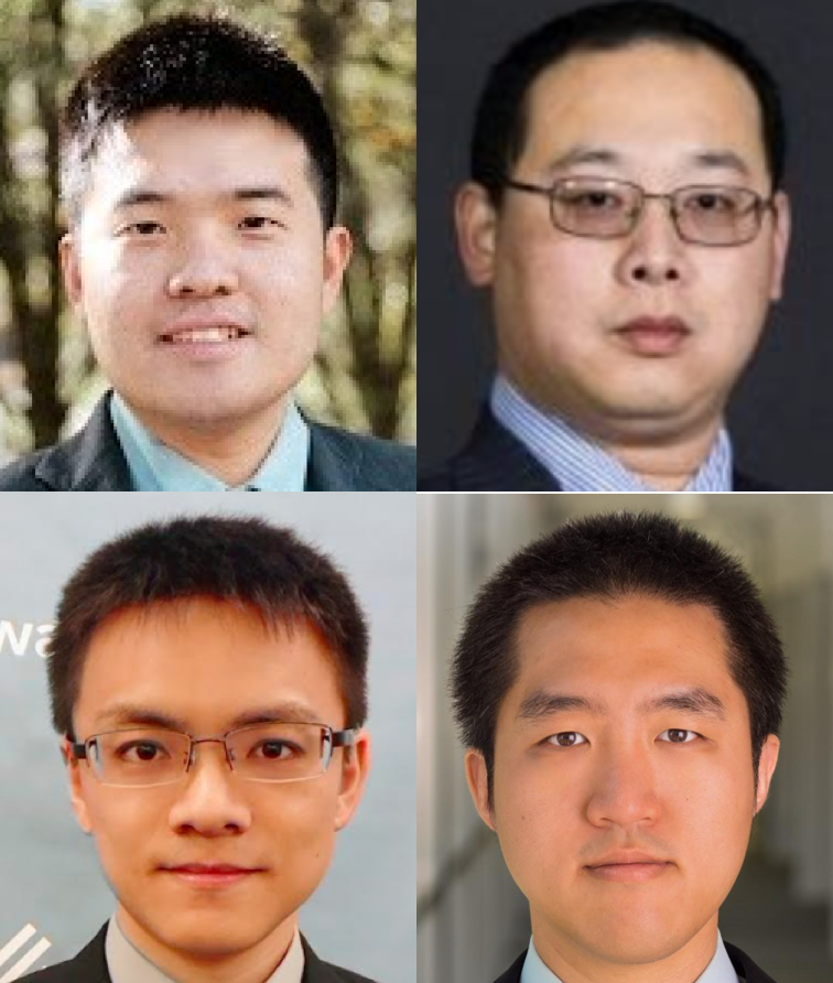 Photo of Charles K. S. Wu, Yao-Yuan Yeh, Fang-Yu Chen, and Austin Horng-En Wang