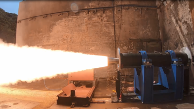 Test of Rocket motor of PrSM