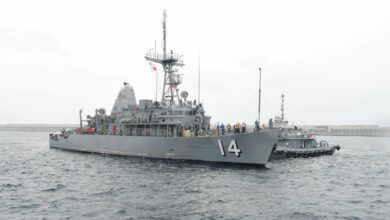 Mine countermeasure ship
