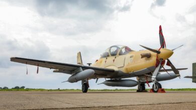 A-29 Super Tucano induction ceremony