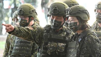Taiwanese soldiers