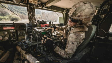 AN/PRC-162 ground radio.
