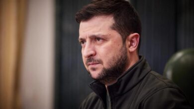 Ukrainian President Volodymyr Zelensky