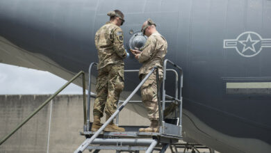 Electronic warfare systems maintenance.
