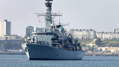 Type 23 Duke-class frigate HMS Somerset