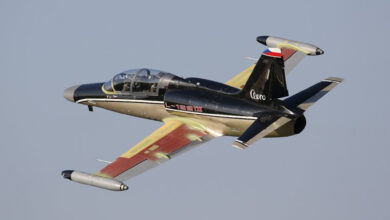 L-159 T2X combat trainer aircraft