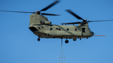 CH-47F Block II Chinook helicopter