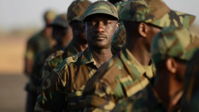 Togolese soldiers