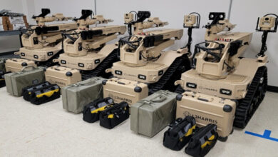 T7 ground drones. Photo: L3Harris