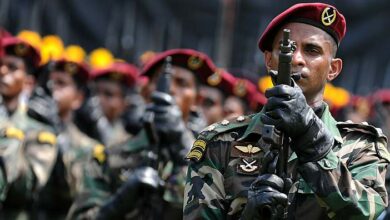 Sri Lankan soldiers