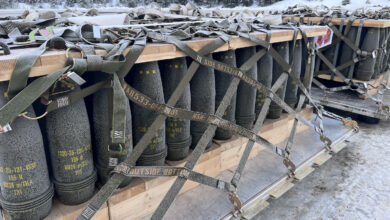 artillery rounds