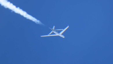 Guizhou WZ-7 Soaring Dragon reconnaissance drone.