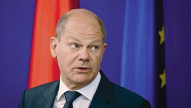 German Chancellor Olaf Scholz