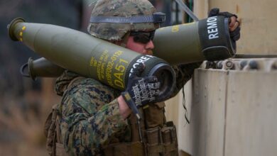 155mm artillery shells