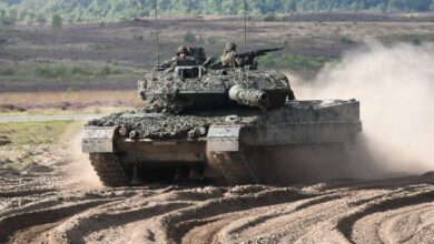 Leopard 2 tank