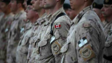 Canadian soldiers