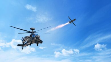 Apache helicopter