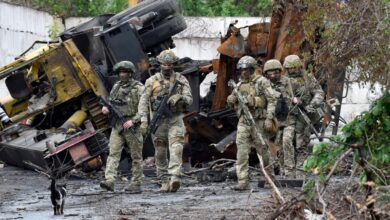 Russian soldiers