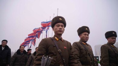 North Korean soldiers