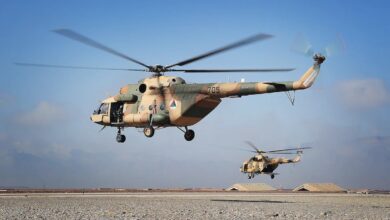 Mi-17 helicopters