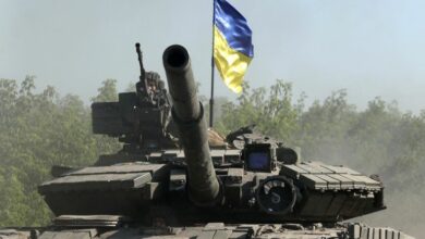 Ukrainian tank