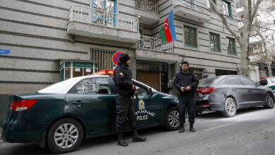 Azerbaijan embassy in Iran