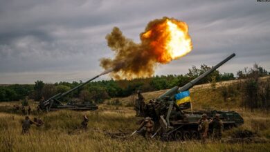Ukrainian soldiers