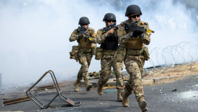 Ukrainian trainees