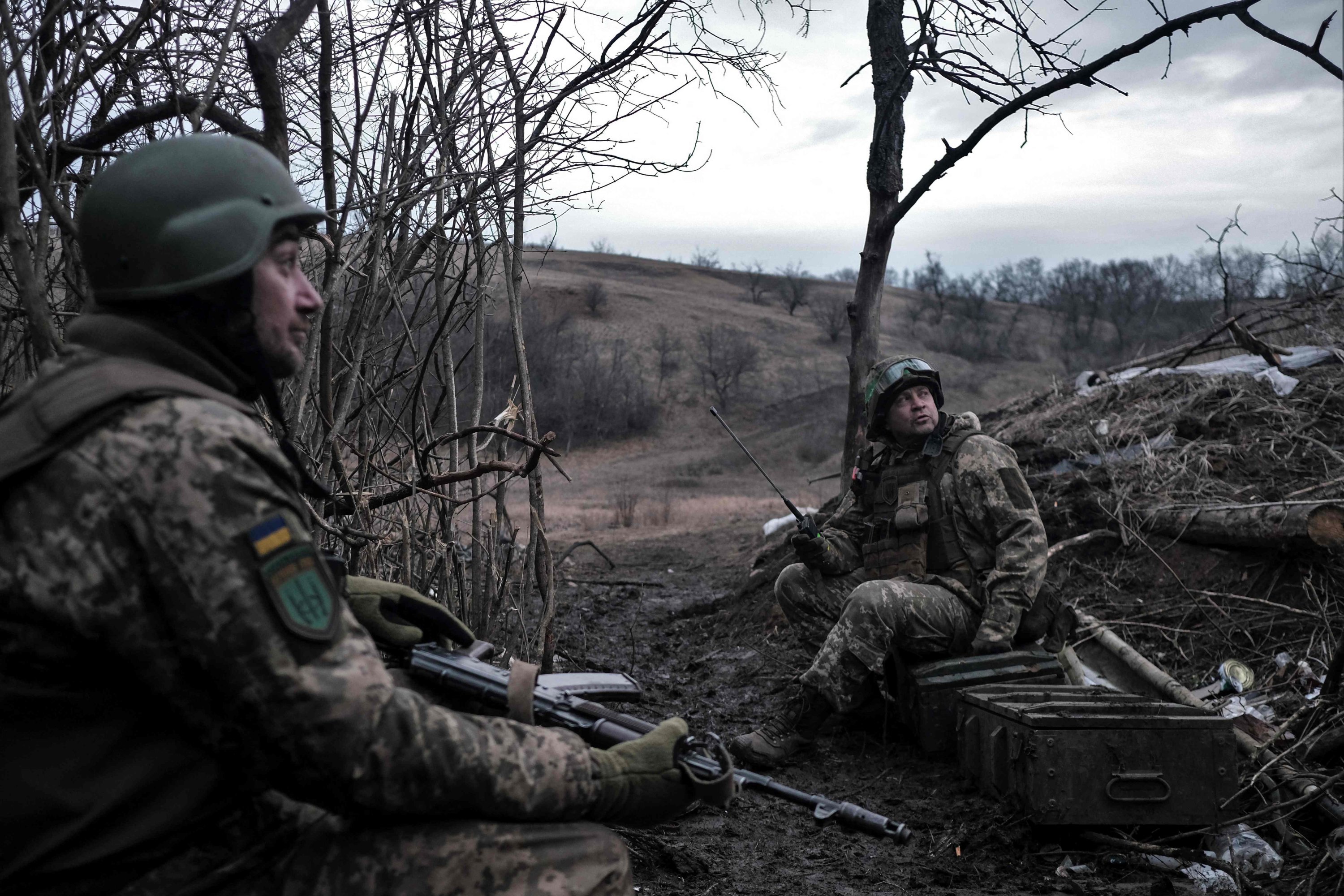 Ukrainian soldiers