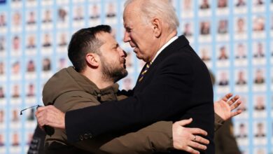 Biden and Zelensky
